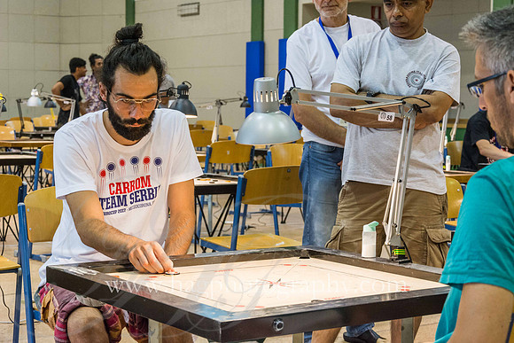XXI Carrom Euro Cup 2017 Singles Event