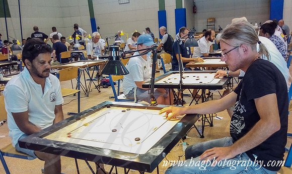 XXI Carrom Euro Cup 2017  Singles Event