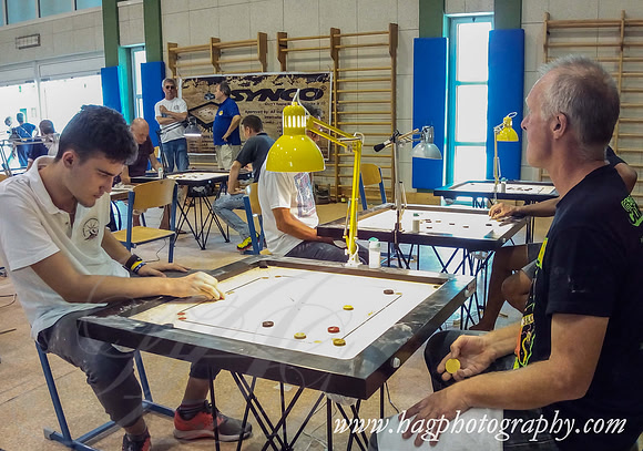 XXI Carrom Euro Cup 2017  Singles Event