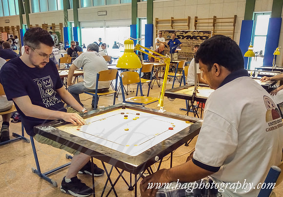 XXI Carrom Euro Cup 2017  Singles Event