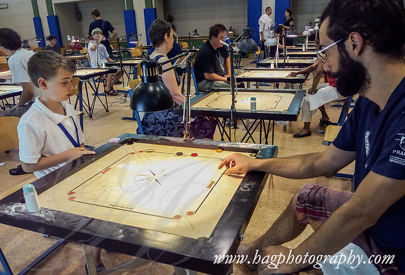 XXI Carrom Euro Cup 2017  Singles Event