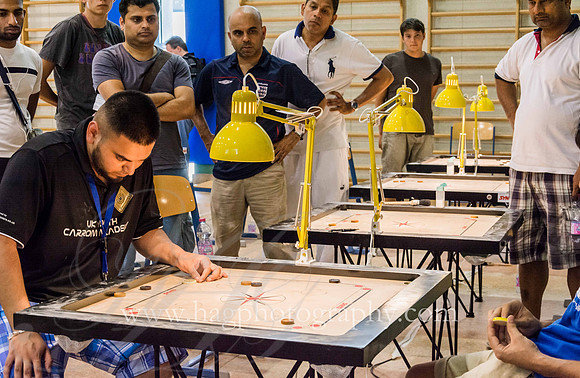 XXI Carrom Euro Cup 2017 Singles Event