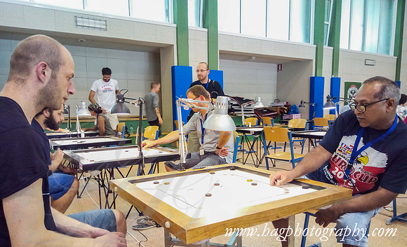 XXI Carrom Euro Cup 2017 Singles Event