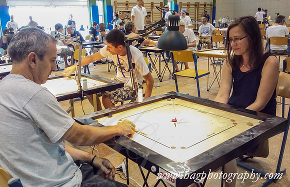 XXI Carrom Euro Cup 2017  Singles Event