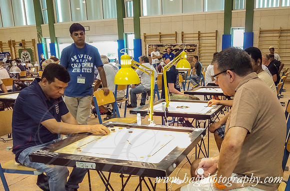 XXI Carrom Euro Cup 2017  Singles Event