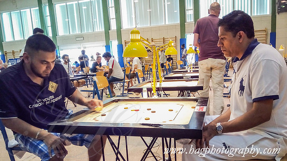 XXI Carrom Euro Cup 2017  Singles Event