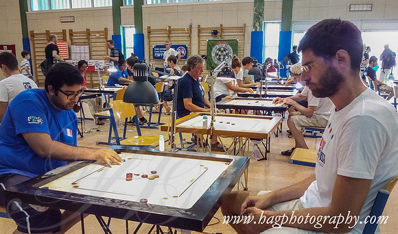 XXI Carrom Euro Cup 2017  Singles Event