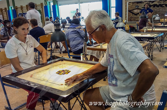 XXI Carrom Euro Cup 2017  Singles Event