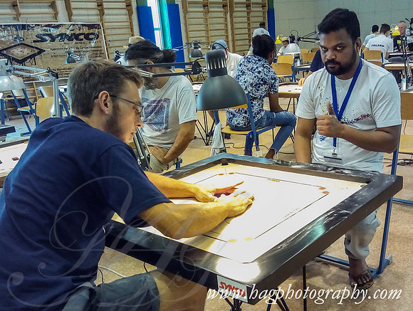 XXI Carrom Euro Cup 2017  Singles Event