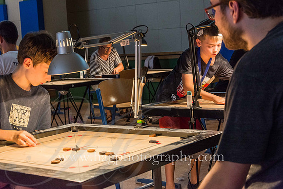 XXI Carrom Euro Cup 2017 Singles Event