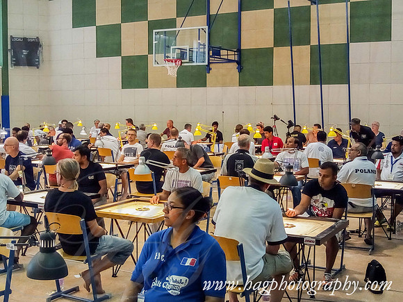 XXI Carrom Euro Cup 2017  Singles Event